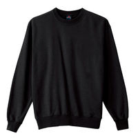 アイトス トレーナー（男女兼用） ブラック S AZ10777-110 1着（直送品）