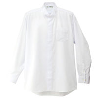 アイトス メンズウィングカラーシャツ ホワイト 861219-001
