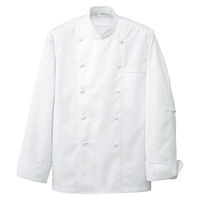 アイトス コックコート ホワイト 3L HH480-001 1着（直送品）