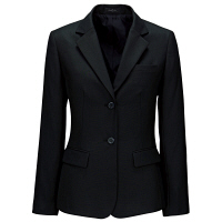 アイトス Pieds ジャケット ブラック 13号 HCJ9550-099 1着（直送品）