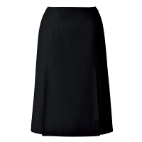 アイトス Pieds ボックスプリーツスカート ブラック 19号 HCS9551-099 1着（直送品）