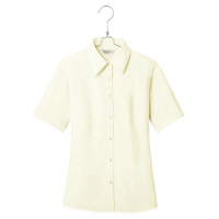 アイトス Pieds 半袖ブラウス イエロー 25号 HCB3500-060 1着（直送品）