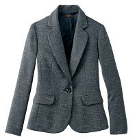 アイトス Pieds ジャケット グレー 25号 HCJ1500-097 1着（直送品）