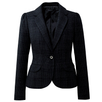 アイトス Pieds ジャケット ブラック 7号 HCJ8110-099 1着（直送品）