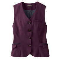 アイトス Pieds ベスト ボルドー 21号 HCV1500-034 1着（直送品）