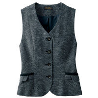 アイトス Pieds ベスト グレー 21号 HCV1500-097 1着（直送品）