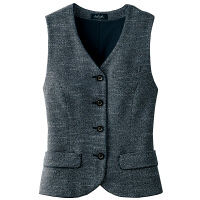 アイトス Pieds ベスト グレー 7号 HCV1501-097 1着（直送品）