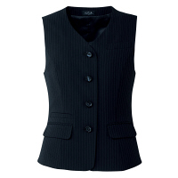 アイトス Pieds ベスト ブラック 9号 HCV3600-099 1着（直送品）