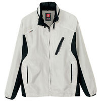 アイトス フードインジャケット（男女兼用） シルバーグレー×ブラック AZ-10301-103