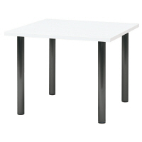 プラス LM 会議テーブル LM-090PS W4/DGY 幅900×奥行900×高さ700mm 1台　（直送品）