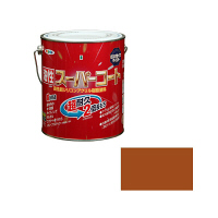 アサヒペン　油性スーパーコート　1.6L　カーキー　（直送品）