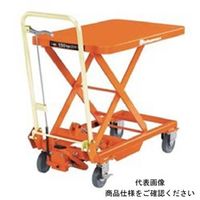 スギヤス テーブル式リフター 手動昇降タイプ 積載荷重100kg テーブル寸法500×813mm BX10W 1台 65-3353-06（直送品） -  アスクル