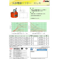 菱小(Hishiko) リフティングマグネット 丸形電磁リフティングマグネット（小型） KLR-100 1台（直送品）