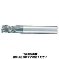 三菱マテリアル 三菱K 4枚刃スマートミラクル制振 超硬スクエアエンドミルセミロング刃長(J)10mm VQJHVD1000 1本  669-5825（直送品） - アスクル