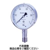 第一計器製作所 USTオールステンレス製圧力計 AU R1/2 100×0.05MPa UST-946A-0.05MPA 1台（直送品）
