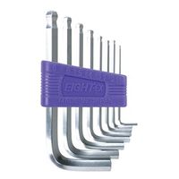 エイト 六角棒スパナ テーパーヘッド 標準寸法 セット TSー8 TS-8 1セット（直送品）