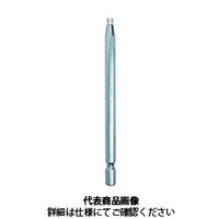 エイト 六角棒ビット テーパーヘッド 対辺6.35mm 溝13mm 単品 EAー66 4MMX110 EA-66 1セット(2本)（直送品）