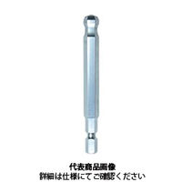 エイト 六角棒ビット テーパーヘッド 対辺8mm 溝13mm 単品 EAー68 10MMX100 EA-68 1セット(2本)（直送品）