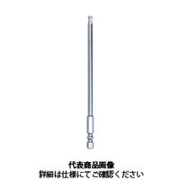 エイト 六角棒レンチ 六角棒ビット テーパー 対辺6．35ｍｍ溝9ｍｍ＆13ｍｍ 単品 EA-70_1