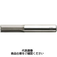 三興製作所(S&K) ハイススクエアエンドミル スロッチングレギュラ刃（2枚刃） SL6.5 1本（直送品）