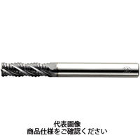 三興製作所(S&K) ハイスラフィングエンドミル Ｓコーティングαニックハードタイプレギュラ刃（6枚刃） ＳーαＨＭ50 S-AHM50 1本（直送品）