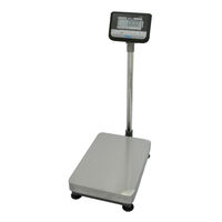 デジタル台はかり　150kg　検定品　DP-6900K-150-1　大和製衡　（直送品）