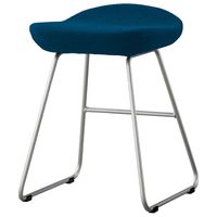 【軒先渡し】オリバー スツール ファブリック　スカイブルー S・CS-345A・SC・CF-09P 1脚　（直送品）