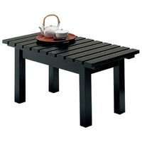 【軒先渡し】オリバー 和ベンチ 幅900mm ブラック　S・SW-77・BK 1台　（直送品）