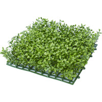タカショー 人工観葉植物 ボックスウッドマット26×26cm 1セット（6枚入）（直送品）