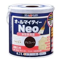 アトムサポート 水性オールマイティーネオ 0.7L チョコレート 4971544187990 1セット(6缶)（直送品）