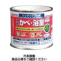 アトムサポート 水性かべ・浴室用塗料 200ML パステルグリーン 4971544132617 1セット(6缶)（直送品）