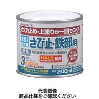 アトムサポート 水性さび止め・鉄部用 200ML ブラック 4971544028125 1セット(6缶)（直送品）