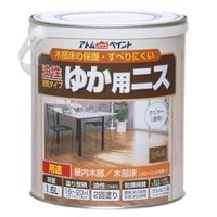 アトムサポート 油性床用ニス 1.6L 4971544080116 1缶（直送品）