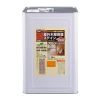 アトムサポート 水性ウッドエバープロテクト 14L ライトオーク 4971544089812 1缶（直送品）