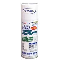 アトムサポート 水性スプレー 300ML つや消しホワイト 4971544137018 1セット(12本)（直送品）