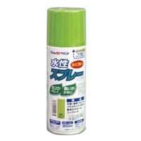 アトムサポート 水性スプレー 300ML 黄緑 4971544155135 1セット(12本)（直送品）