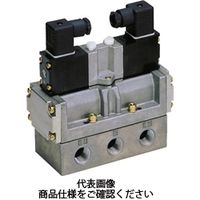 CKD パイロット式5ポート弁セレックスバルブ 4F520ー10ーBーAC100V 4F520-10-B-AC100V 1台（直送品）