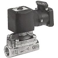 パイロット式 防爆形2ポート弁 ADシリーズ(空気・水用) AD11E4ー15Aー03TーAC200V AD11E4-15A-03T-AC200V（直送品）