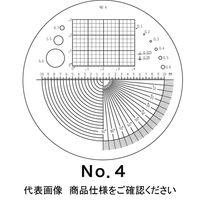 新潟精機 スケールルーペ用スケール板 距離測定用品