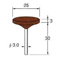 日本精密機械工作 軸付砥石 G3415 1パック(5個)（直送品）