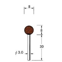 日本精密機械工作 軸付砥石 G3417 1パック(5個)（直送品）