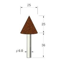 日本精密機械工作 軸付砥石 G6432 1パック(5個)（直送品）