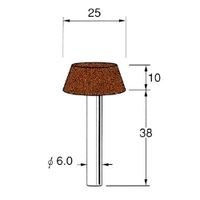 日本精密機械工作 軸付砥石 G6461 1パック(5個)（直送品）
