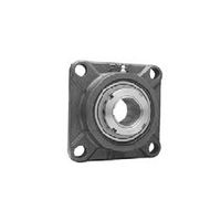 FYH 角フランジ形ユニット UKF324C鋳鉄カバー付き(貫通形) UKF324C 1個（直送品）