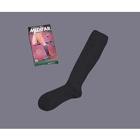 日本衛材 メディファー (圧迫用ハイソックス) 22~24.5cm/紺 NE-722 1セット(2足) 0-5076-02（直送品）