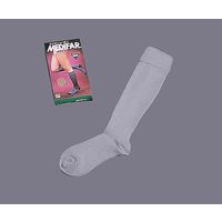 日本衛材 メディファー (圧迫用ハイソックス) 22~24.5cm/グレー NE-723 1セット(2足) 0-5076-03（直送品）