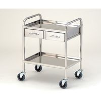 アズワン とっても静かな枠付回診車