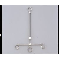 アズワン ガードル棒 伸縮型 400~615mm TP-47 1本 0-5684-18（直送品）