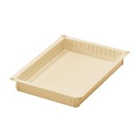 アズワン アルティアトレー(スタンダードサイズ) アイボリー 600×400×85mm NRT-75V 1個 0-5732-41（直送品）