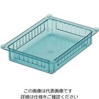 アズワン アルティア ハーフポリカトレー クリアブルー 300×400×85 AHT-75BLCV 1個 8-4892-11（直送品）